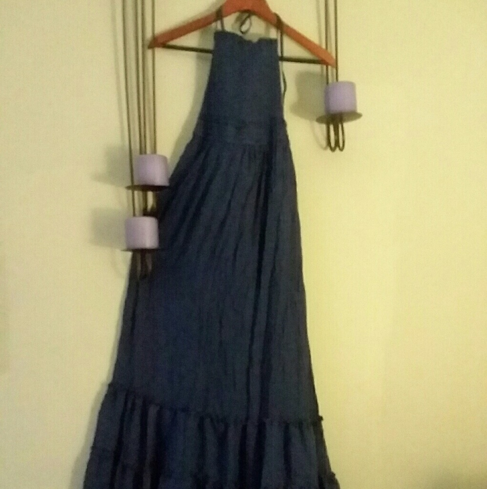Navy Maxi Dress***NWT*** - Picture 3 of 4
